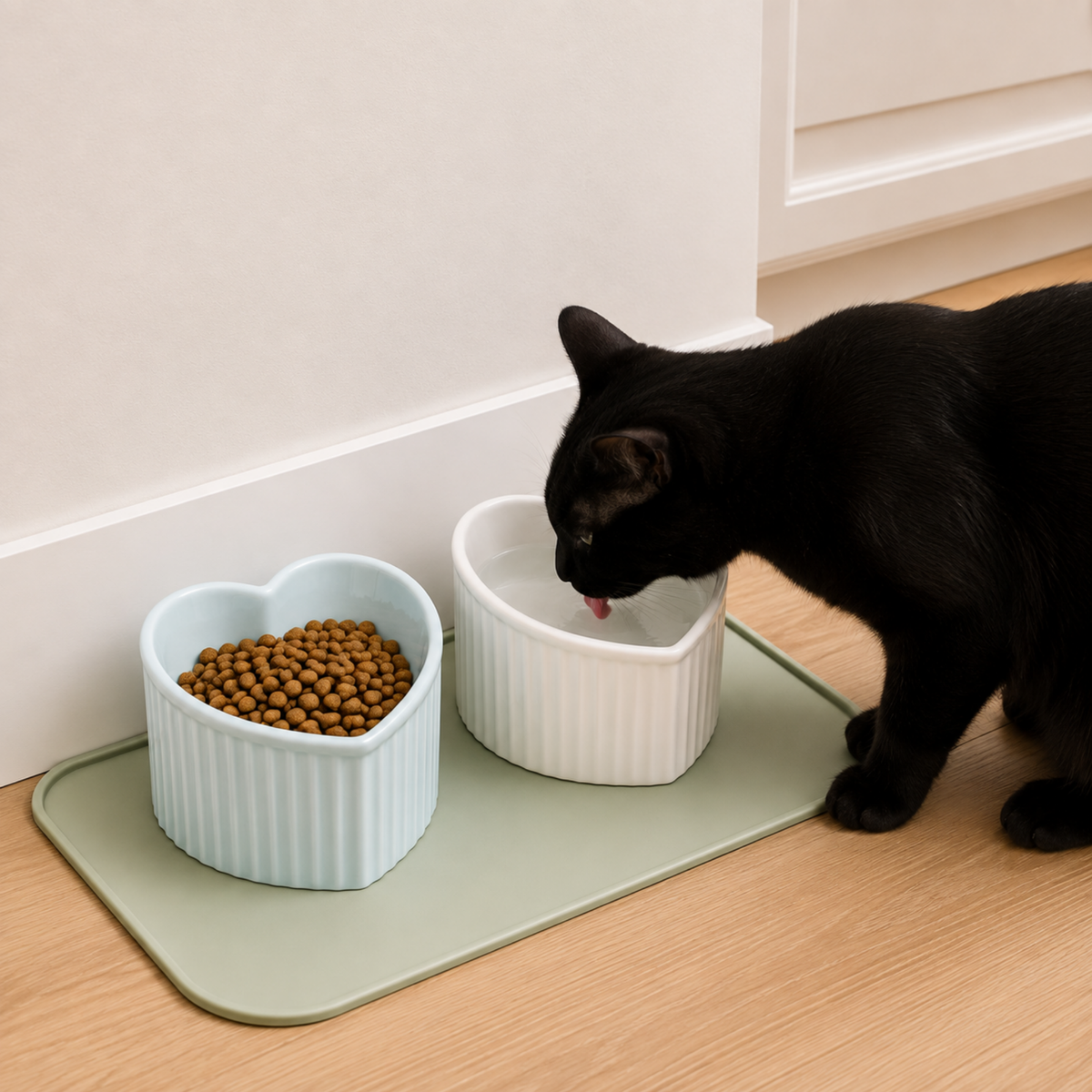 Heartlift Ceramic Pet Bowl