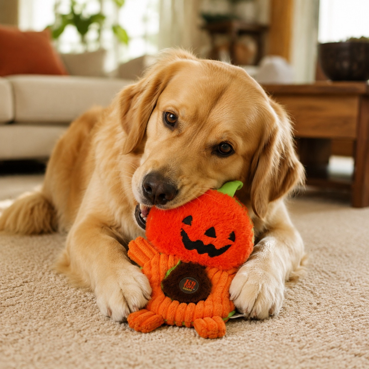 Spooky Pals Plush Squeaky Dog Toy