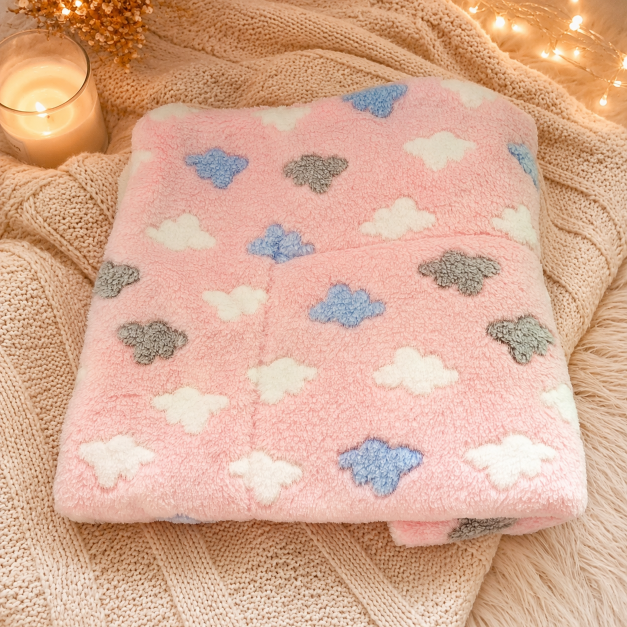 Dreamy Days Plush Pet Blanket