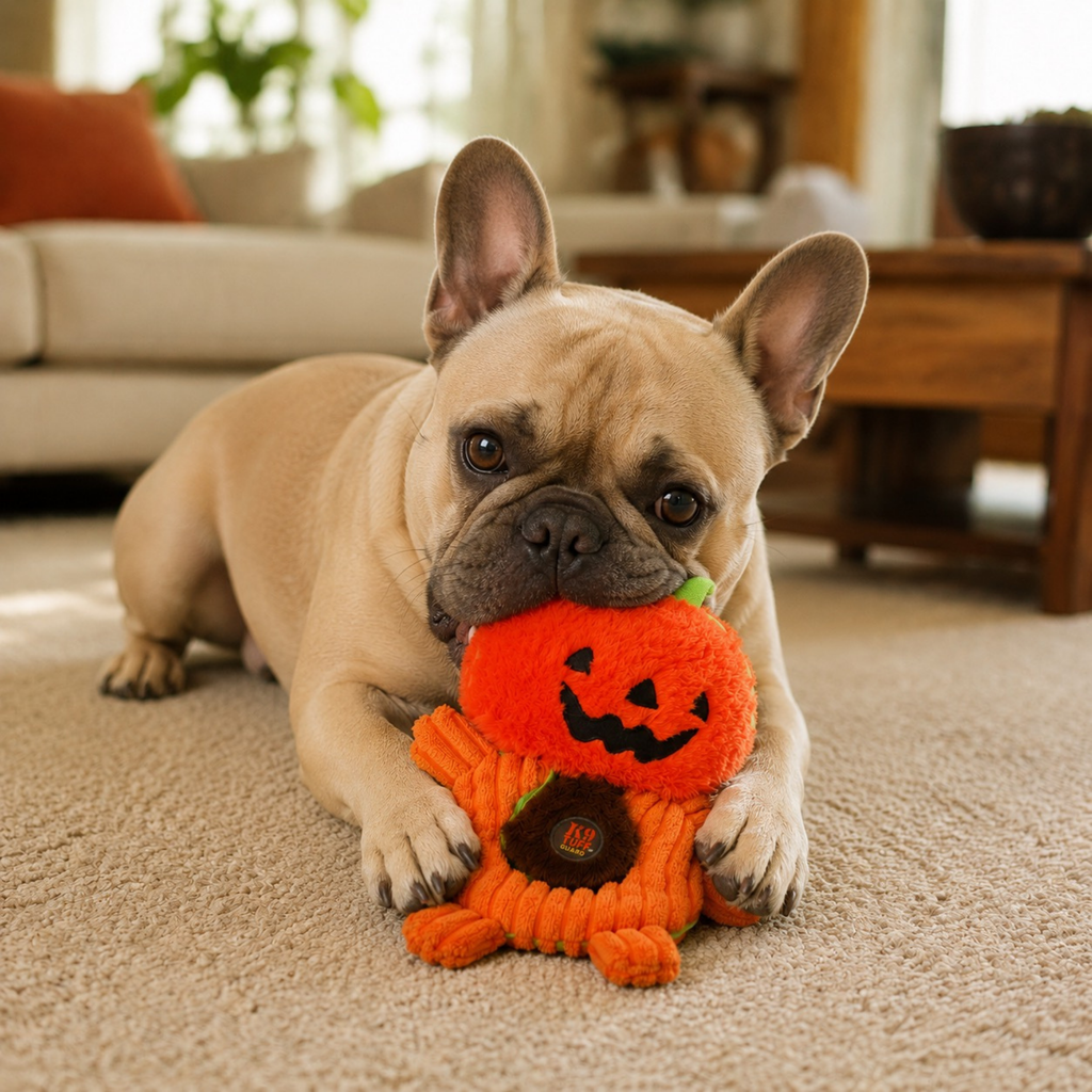 Spooky Pals Plush Squeaky Dog Toy