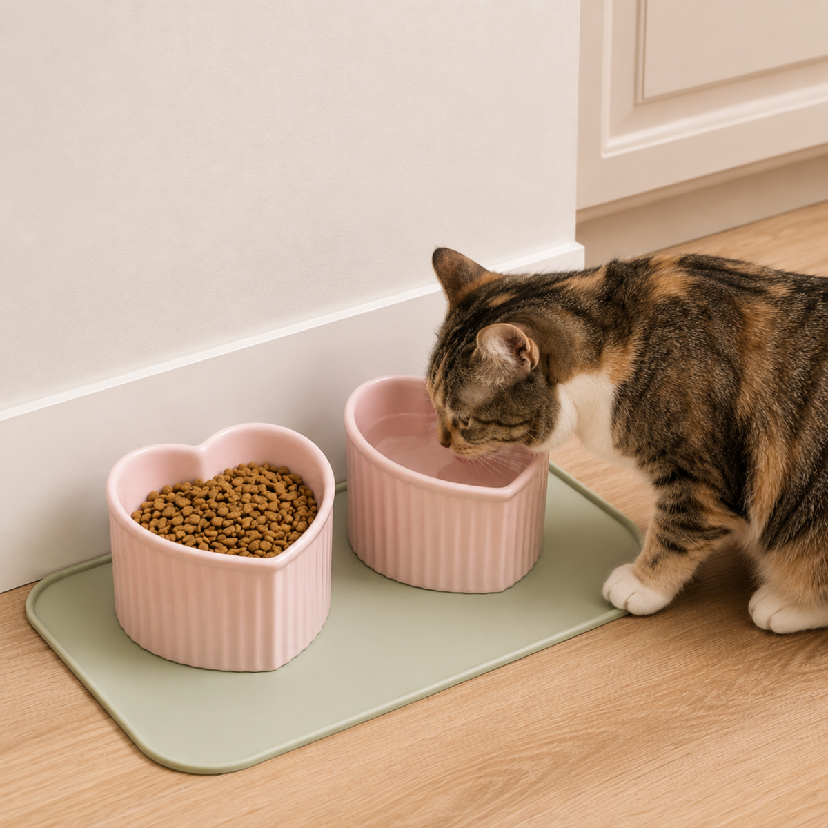 Heartlift Ceramic Pet Bowl