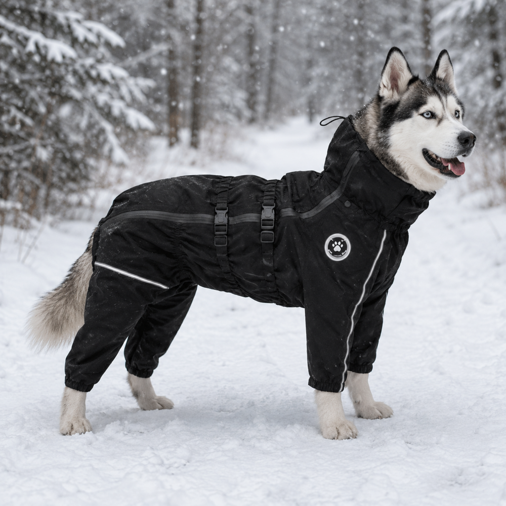 Rainy Trail Four-Leg Dog Raincoat