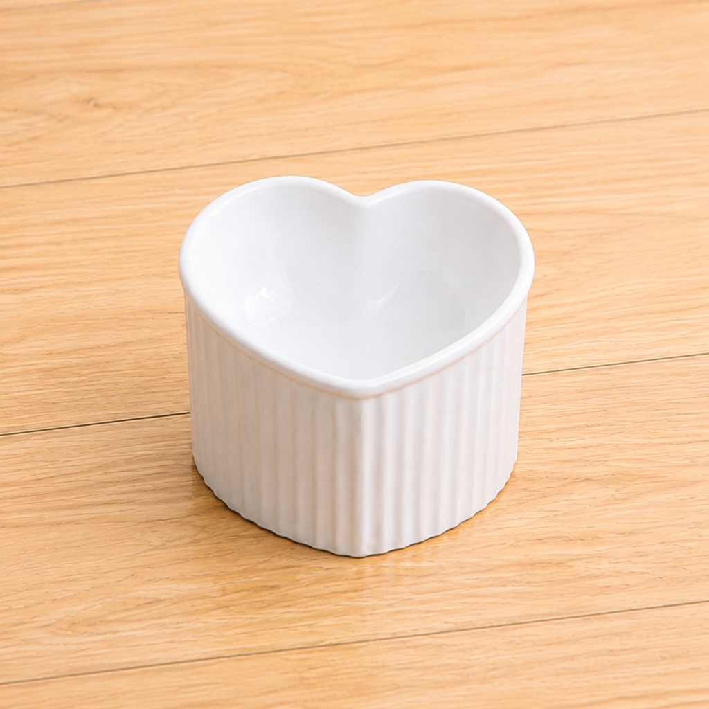 Heartlift Ceramic Pet Bowl