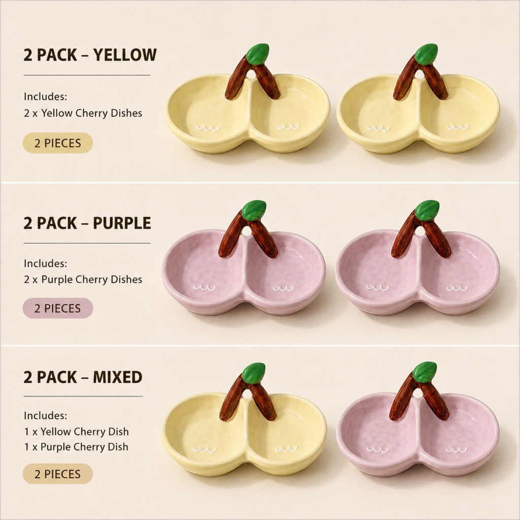 Cherry Blossom Divided Reptile Dish