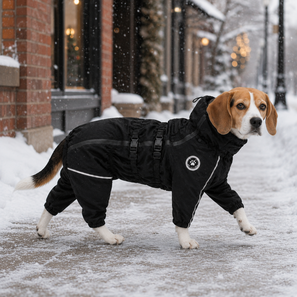 Rainy Trail Four-Leg Dog Raincoat