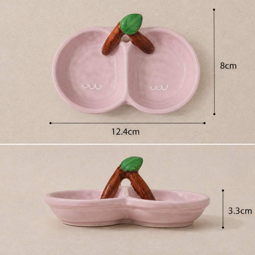 Cherry Blossom Divided Reptile Dish