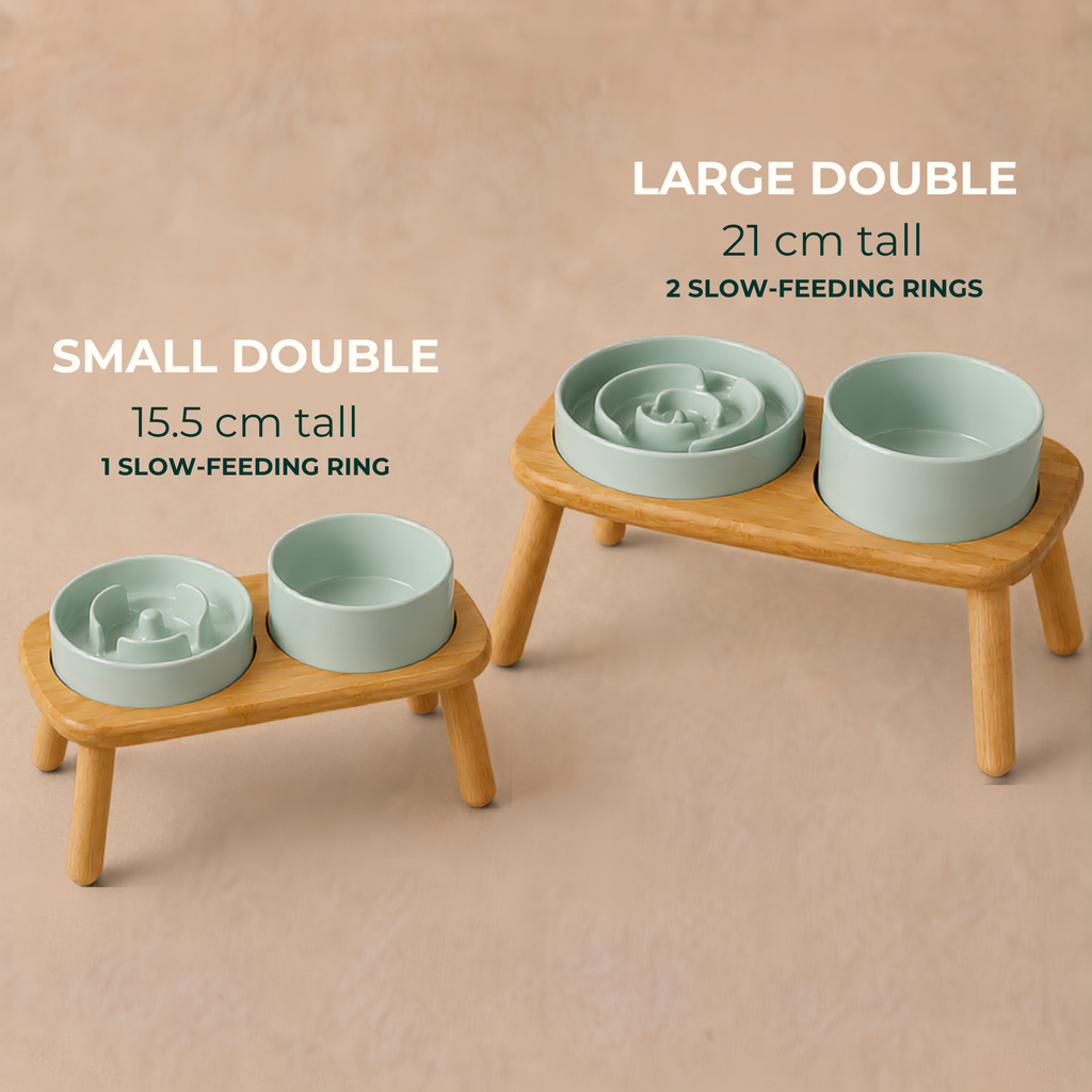 Garden Table Ceramic Pet Feeder