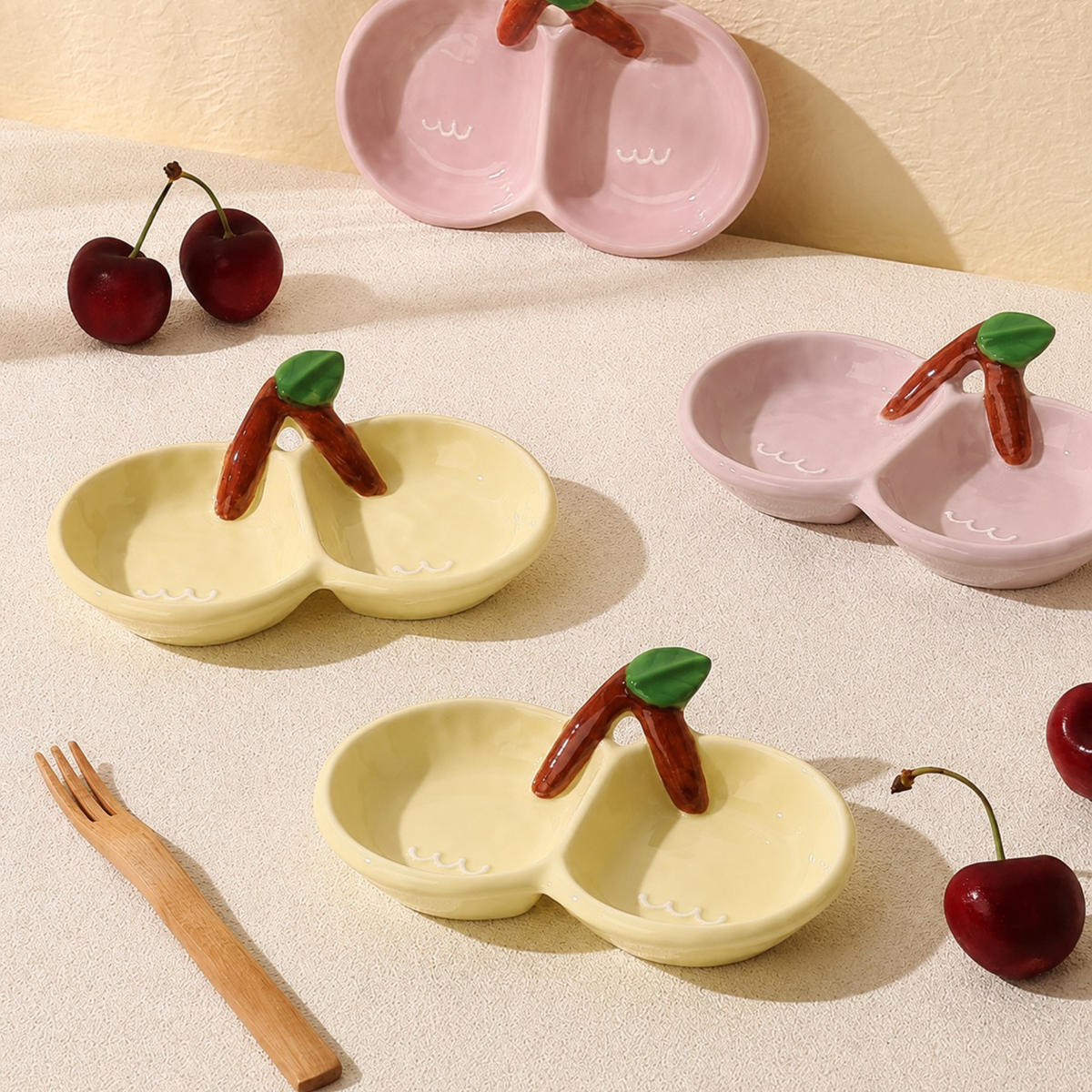Cherry Blossom Divided Reptile Dish
