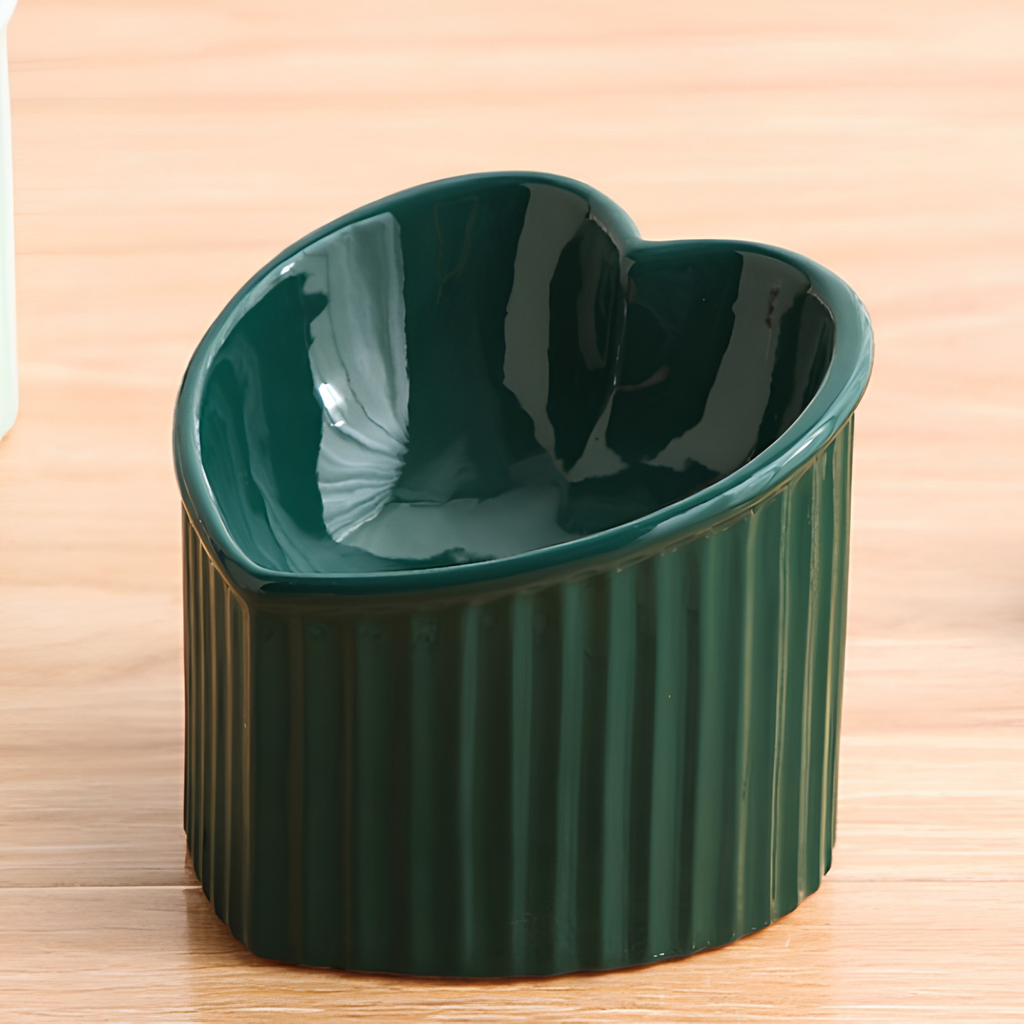 Heartlift Ceramic Pet Bowl