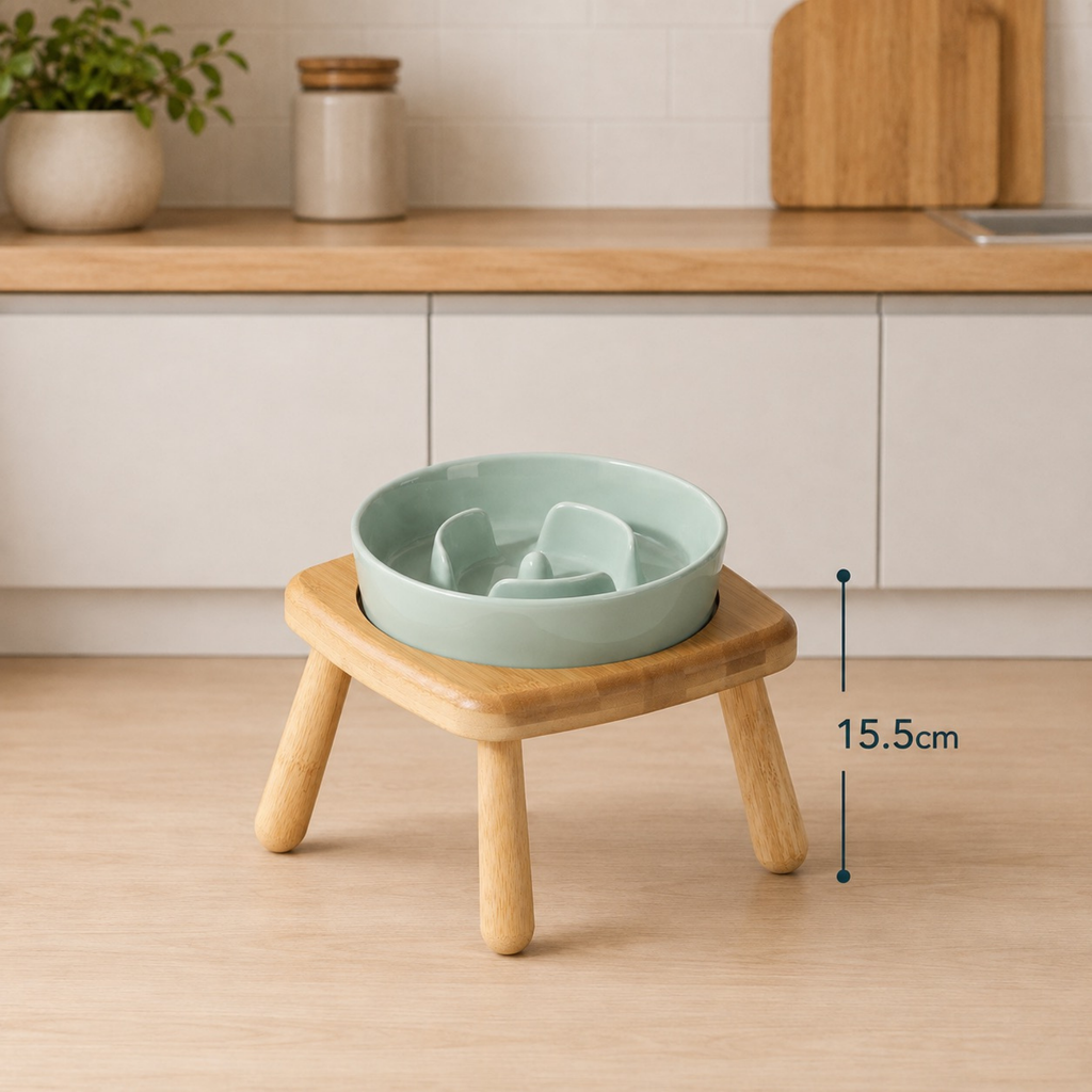 Garden Table Ceramic Pet Feeder