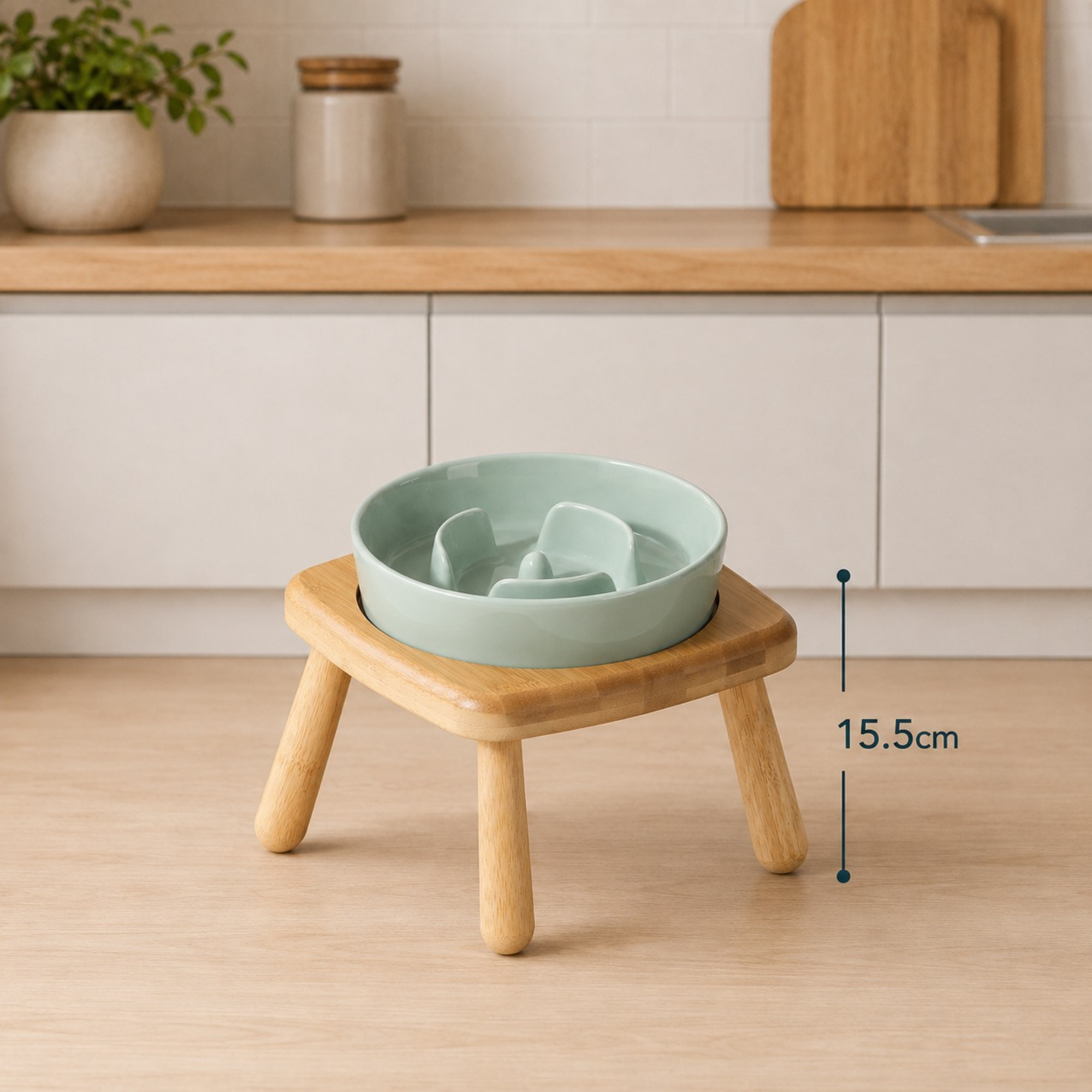 Garden Table Ceramic Pet Feeder