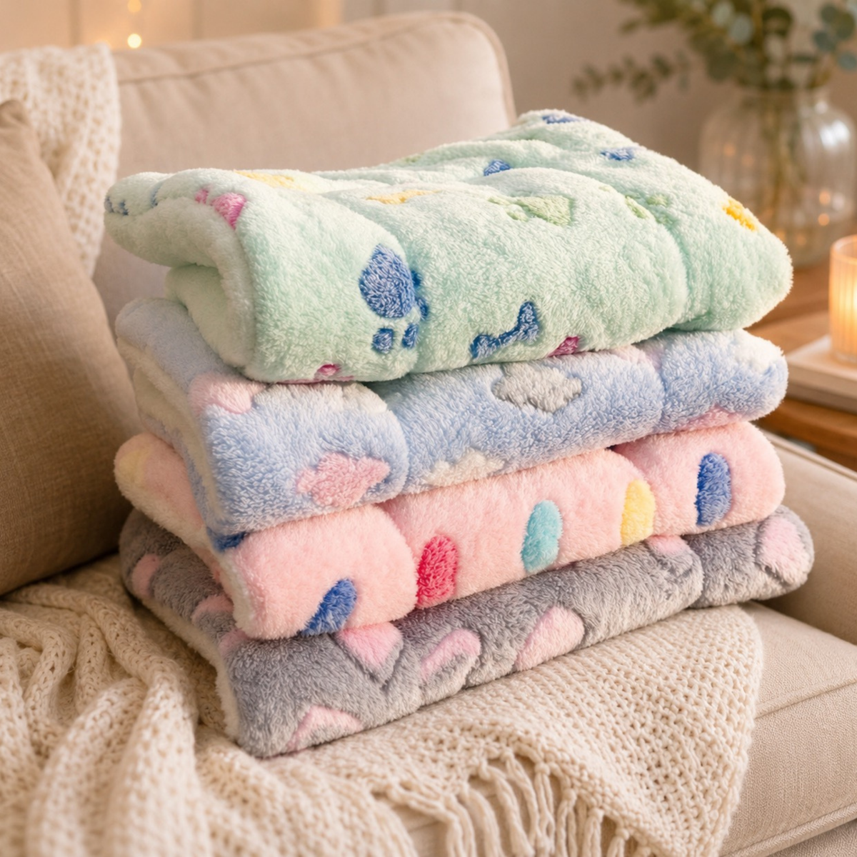 Dreamy Days Plush Pet Blanket