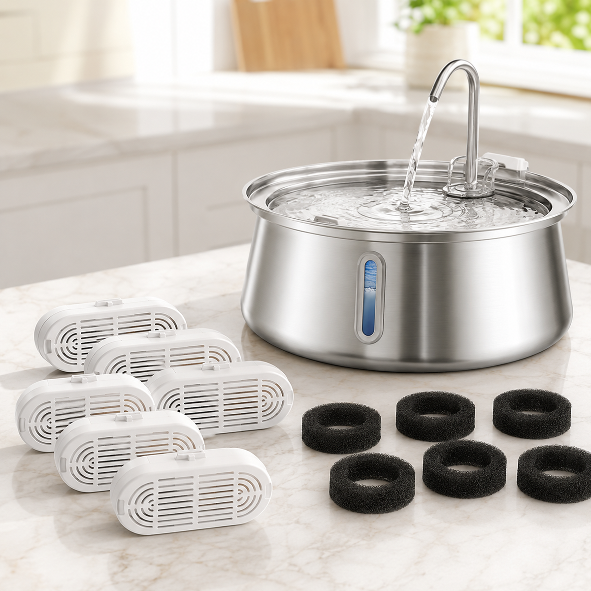 Silver Stream Pet Fountain Replacement Filters