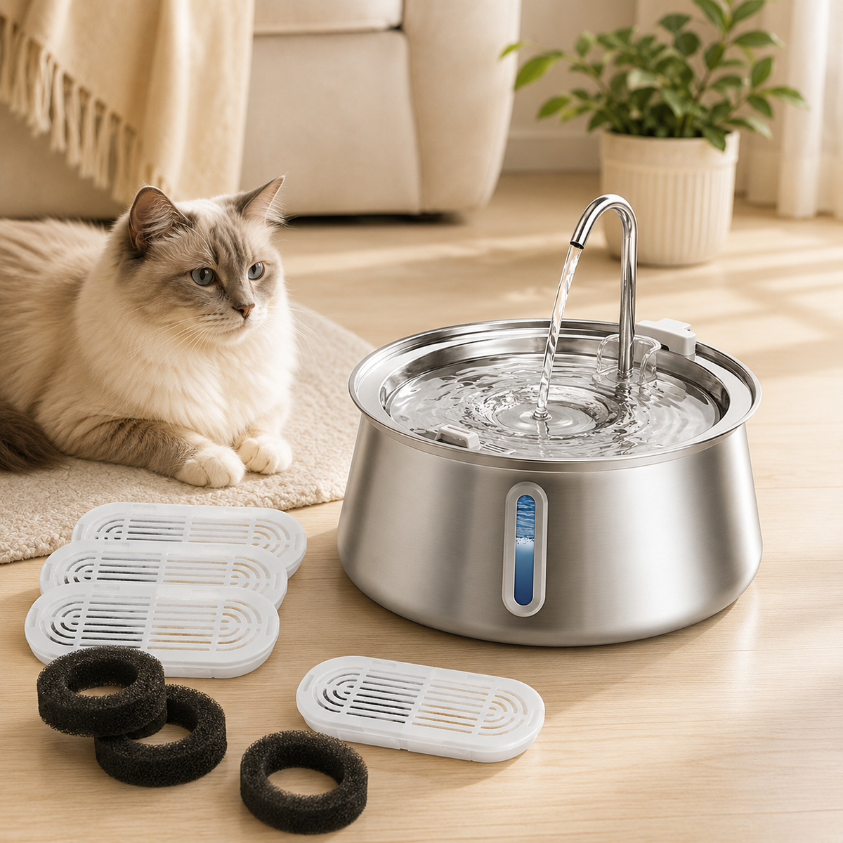 Silver Stream Pet Fountain Replacement Filters
