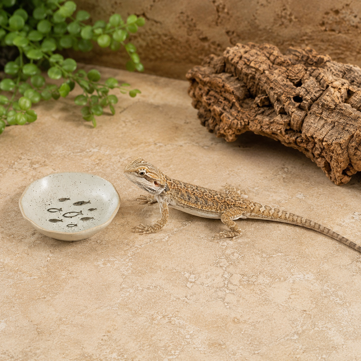 Meadow and Pond Reptile Dish