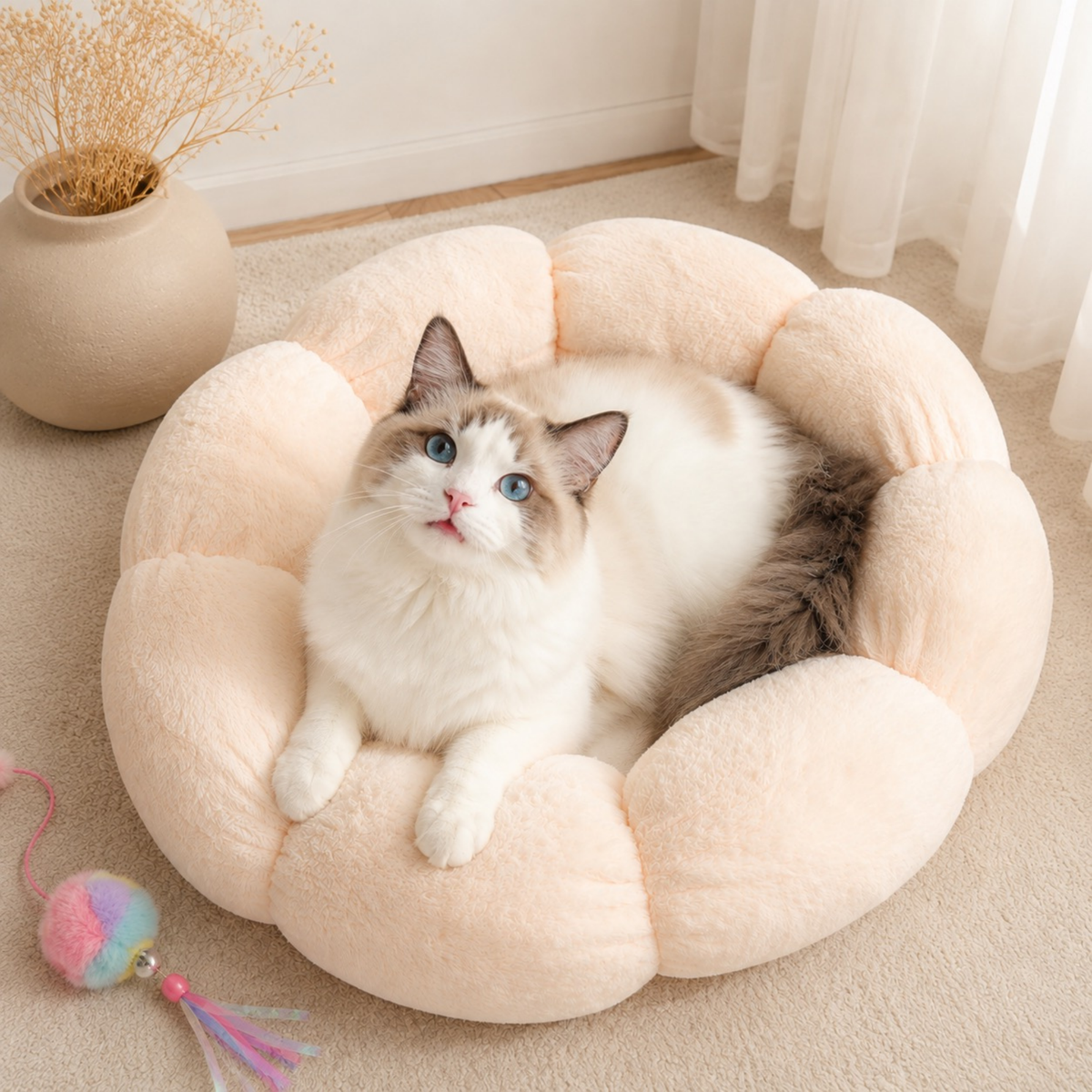 Cozy Blossom Pet Nest