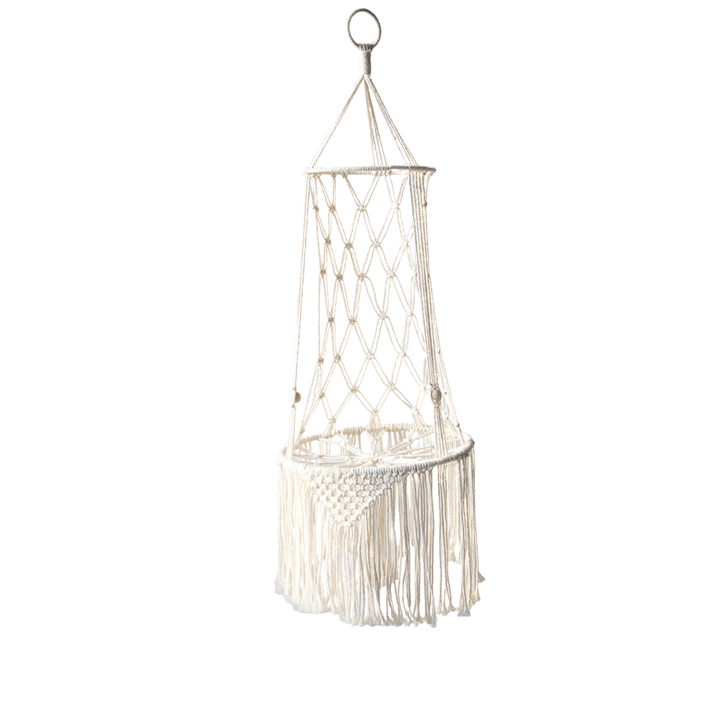 Cozy Macrame Cat Hammock